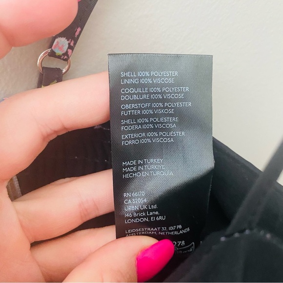 Free People Bubble Mini Dress Black Sz XS - Picture 7 of 11